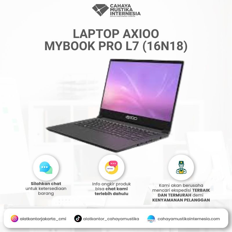 Laptop TKDN Axioo MyBook Pro L7 (16N18)