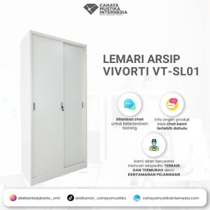 Lemari Arsip Besi Sliding Vivorti VT-SL01