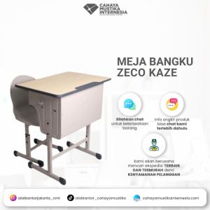 Meja dan Bangku Sekolah Zeco Kaze