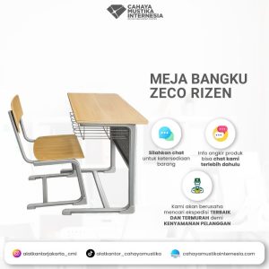 Meja dan Bangku Sekolah Zeco Rizen